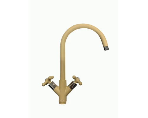 Смеситель для кухни Ита крем