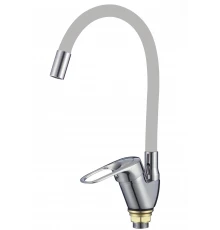 Смеситель для кухонной мойки Fmark с гибким цветным изливом (FM4104-04)