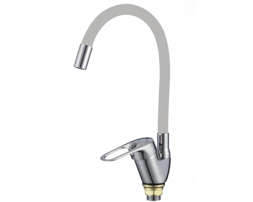 Смеситель для кухонной мойки Fmark с гибким цветным изливом (FM4104-04)