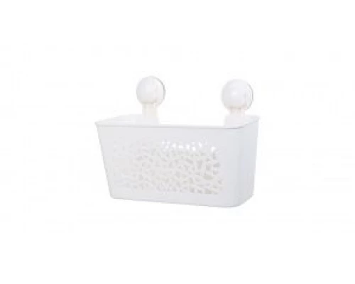 Полочка прямоугольная одноэтажная Grampus Blonde, GR-7085, белая