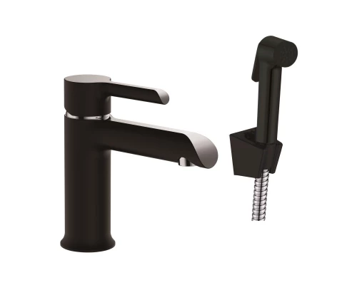 Смеситель для раковины с гигиеническим душем Haiba (HB12805-7)