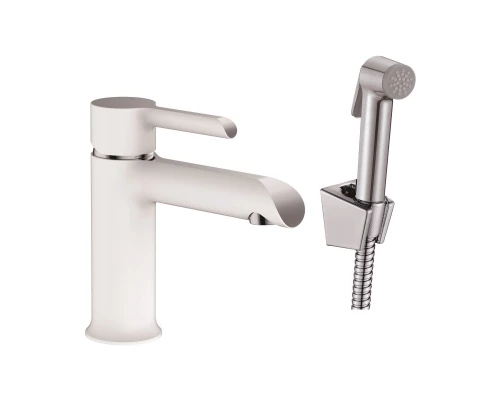 Смеситель для раковины с гигиеническим душем Haiba (HB12805-8)