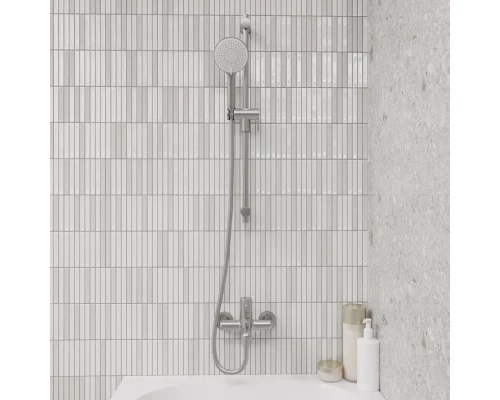 Шланг для душа IDDIS хром матовый, ПВХ, 1.5м,  (04P15BCi19)