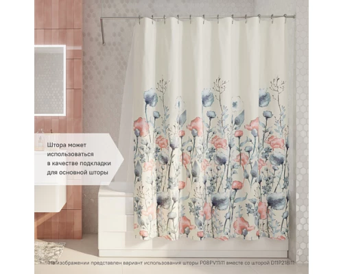 Штора для ванной комнаты 180*180 IDDIS Promo (P08PV11i11)