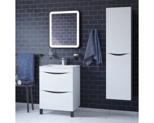 Тумба с раковиной Iddis  Cloud белая,  60 см (CLO60WFi95K)