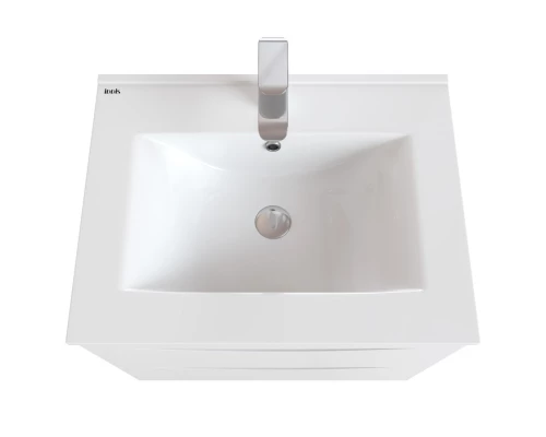 Тумба с раковиной Iddis  Cloud белая,  60 см (CLO60WFi95K)