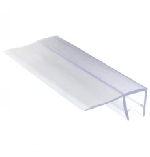 Уплотнители IDDIS для душевой кабины F-образные ПВХ, стекло 5-6 мм, 2 шт (965S6F01DZ)