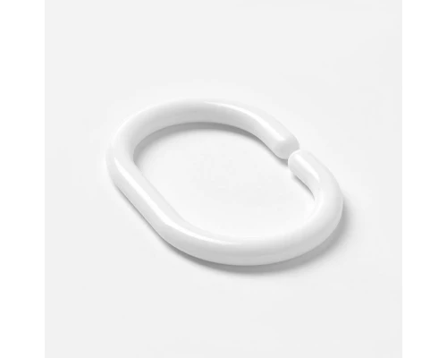 Набор колец для шторы в ванную комнату IDDIS Rings (RID011P)