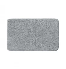 Коврик для ванной комнаты, 70x120, микрофибра, серый, IDDIS (BSQL02Mi12)