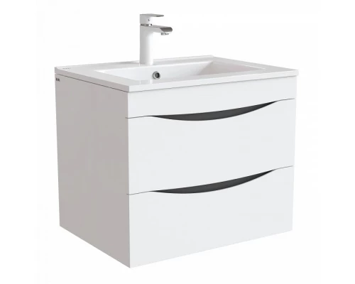 Тумба с раковиной IDDIS Cloud 60 подвесная белая (CLO60W0i95K)