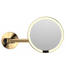 Зеркало настенное с увеличением 5х JAVA (S-M8881LB)