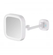 Зеркало настенное c увеличением 5х JAVA (S-M332W)