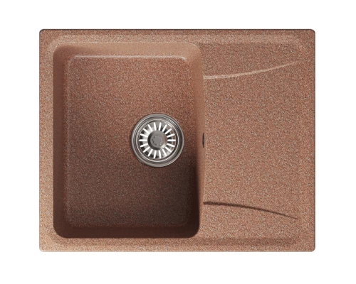 Мойка MIXLINE ML-GM26 с крылом  терракотовая (307) 580*470*190мм NEW (552075)