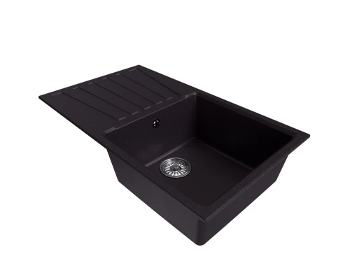 Мойка MIXLINE ML-GM20 с крылом, шоколад, 830*480*190мм NEW (552009)