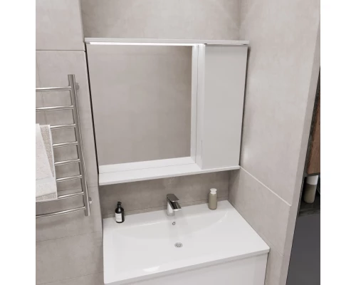 Шкаф навесной MIXLINE "Лайн-80" правый с подсветкой (800*700*146) (553018)