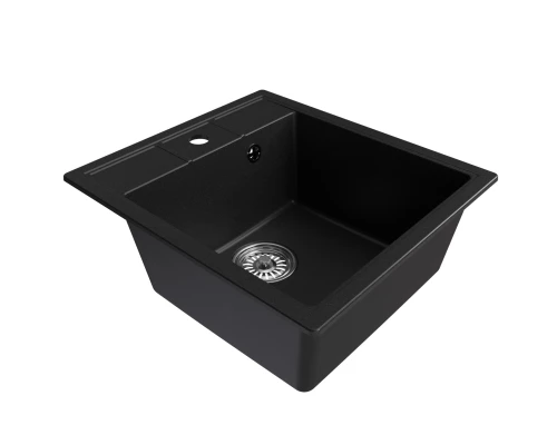 Мойка MIXLINE ML-GM28 ультра-черная (344)  450*500*190мм NEW (552185)