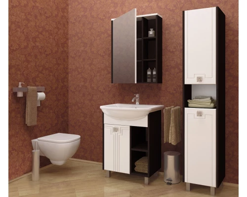 Пенал MIXLINE Боско-35 белый/венге правый (522470)