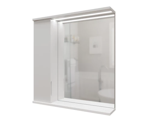 Шкаф навесной MIXLINE "Лайн-60" левый с подсветкой (600*700*146) (553010)