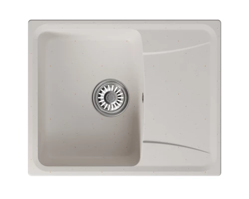 Мойка MIXLINE ML-GM26 с крылом  белая (331) 580*470*190мм NEW (552082)