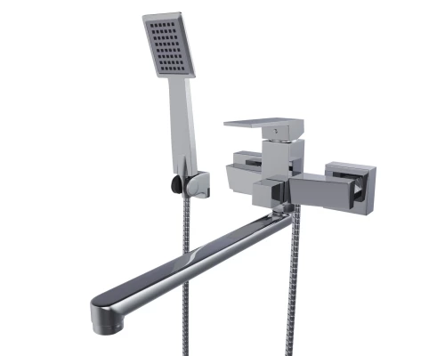 Смеситель для ванны и раковины 35k MIXLINE ML20-02 "Quadro" (550736)