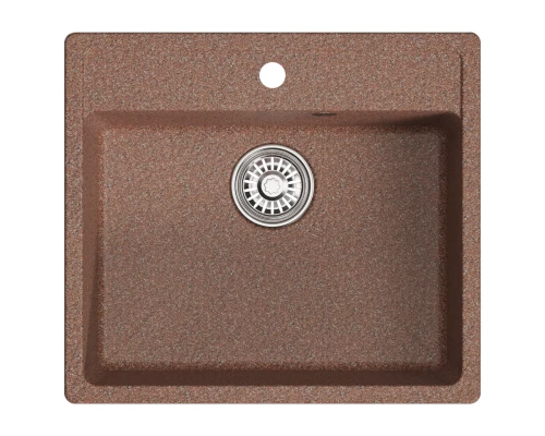 Мойка MIXLINE ML-GM15 терракотовая (307)  560*500*180мм NEW (551913)