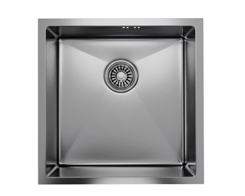 Мойка MIXLINE подстольный монтаж 45х45 (3,0) вып 3 1/2, 20см с сифоном сатин PRO (547225)