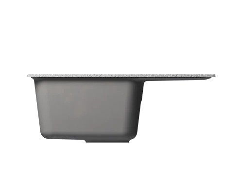 Мойка MIXLINE ML-GM26 С КРЫЛОМ, ТЕМНО-СЕРАЯ (309), 580*470*190ММ (552078)