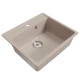 Мойка MIXLINE ML-GM15 песочная (302)  560*500*180мм NEW (551912)