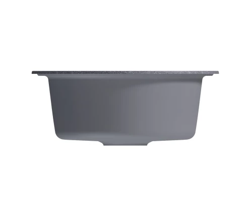 Мойкa MIXLINE ML-GM11 круглая  графит (342) 500мм (глуб. чаши 180) NEW (551827)