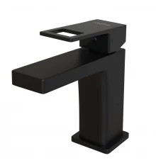 Смеситель для раковины 35k MIXLINE ML34-04 "Solo Black" (553194)