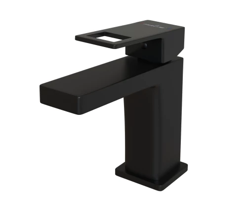 Смеситель для раковины 35k MIXLINE ML34-04 "Solo Black" (553194)