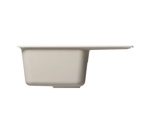 Мойка MIXLINE ML-GM26 с крылом  бежевая (328) 580*470*190мм NEW (552081)