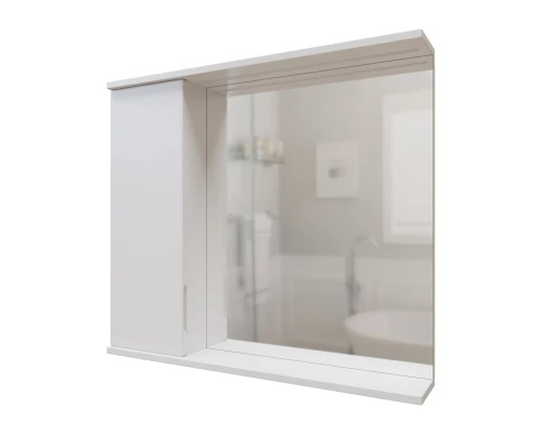 Шкаф навесной MIXLINE "Лайн-80" левый с подсветкой (800*700*146) (553016)