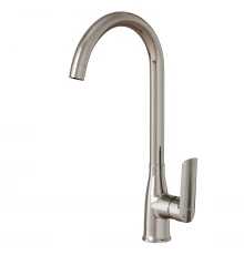 Смеситель для кухни 35k MIXLINE ML29-032 "Comfort" высокий излив боковая ручка (553200)