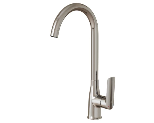 Смеситель для кухни 35k MIXLINE ML29-032 "Comfort" высокий излив боковая ручка (553200)