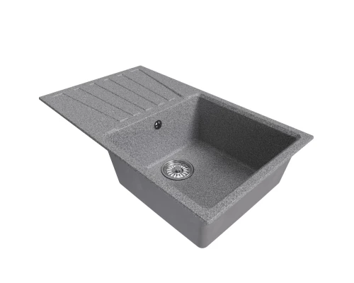 Мойка MIXLINE ML-GM20 с крылом  темно-серая (309) 830*480*190мм NEW (552001)