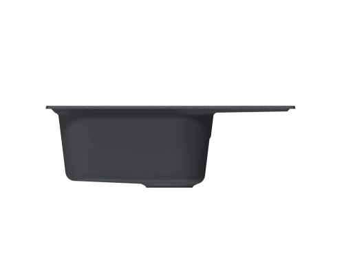 Мойка MIXLINE ML-GM18 с крылом  антрацит (343) 640*490*190мм NEW (551977)