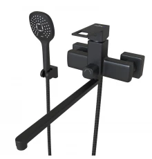 Смеситель для ванны и раковины 35k MIXLINE ML34-02 "Solo Black" (553197)