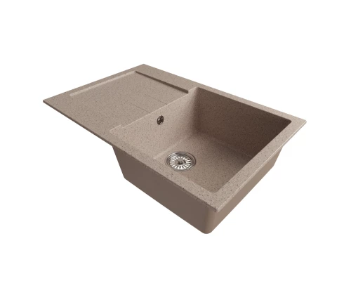 Мойка MIXLINE ML-GM31 с крылом  песочная (302) 770*500*190мм NEW (552187)