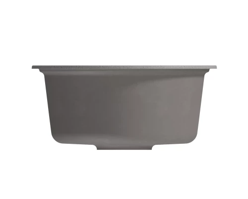 Мойка MIXLINE ML-GM10 КРУГЛАЯ, СЕРАЯ (310), 440ММ (ГЛУБ. ЧАШИ 180) (551811)