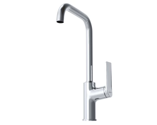 Смеситель для кухни 35k MIXLINE ML24-032 "Unito" высокий излив боковая ручка (550753)