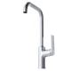 Смеситель для кухни 35k MIXLINE ML24-032 "Unito" высокий излив боковая ручка (550753)