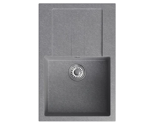 Мойка MIXLINE ML-GM31 с крылом  графит (342) 770*500*190мм NEW (552195)