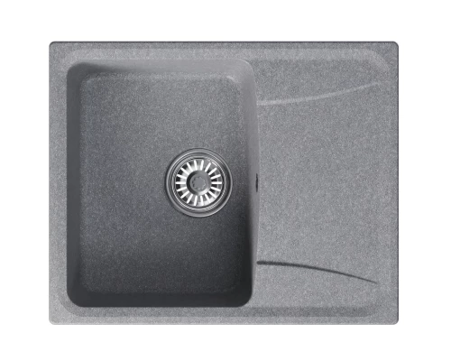 Мойка MIXLINE ML-GM26 с крылом  графит (342) 580*470*190мм NEW (552084)