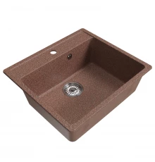 Мойка MIXLINE ML-GM15 терракотовая (307)  560*500*180мм NEW (551913)