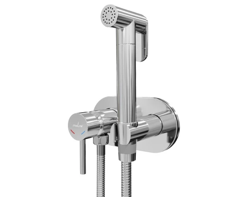 Смеситель с гигиенической лейкой MIXLINE ML31-085 "Ray" встраиваемый (551784)