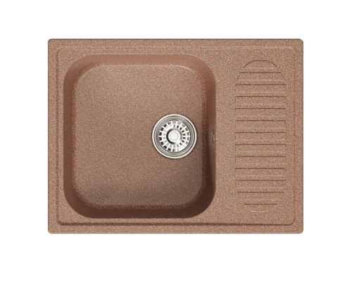 Мойка MIXLINE ML-GM18 с крылом  терракотовая (307) 640*490*190мм NEW (551969)