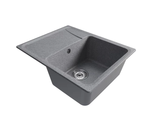 Мойка MIXLINE ML-GM26 с крылом  графит (342) 580*470*190мм NEW (552084)