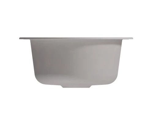 Мойкa MIXLINE ML-GM13 круглая  ультра-белая  (341) 495мм (глуб. чаши 200) NEW (551895)