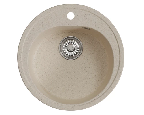 Мойкa MIXLINE круглая бежевая D500мм ML-GM11 (551824)